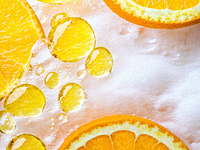 Fresh orange juice