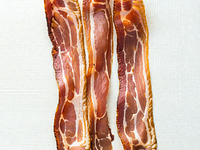 Pancetta or smoked bacon