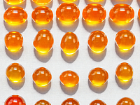Trout or salmon roe