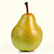 Świeża gruszka
