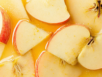 Naturalny mętny sok jabłkowy