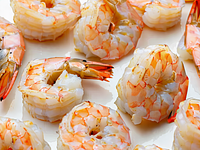 Krewetki tygrysie, gotowane