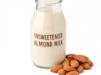 Unsweetened almond milk