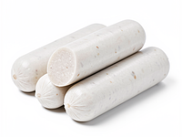 Raw white sausage
