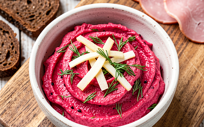 Horseradish with Beets (Pink Easter Horseradish)