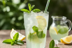 Orzeźwiająca Lemoniada z Miętą