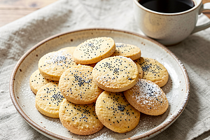 Cheese Cookies with Poppy Seeds