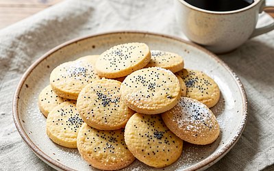 Cheese Cookies with Poppy Seeds