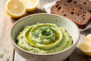 Avocado Pasta with Garlic
