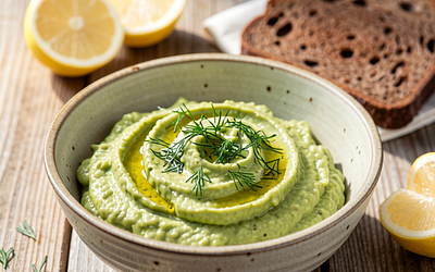 Pasta z awokado z czosnkiem