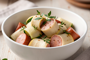 Pasta with Sausage and Zucchini (Polish-Modern)