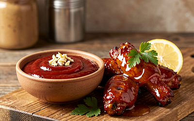 Honey and Garlic Barbecue Sauce (fusion)