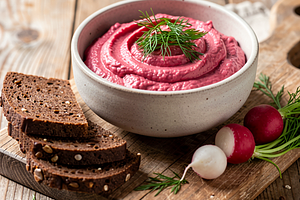 Beet and Horseradish Dip