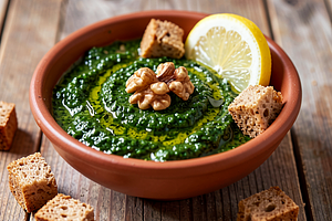 Kale pesto sauce