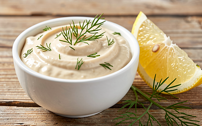 Sos śmietanowy z koperkiem