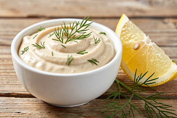 Sos śmietanowy z koperkiem