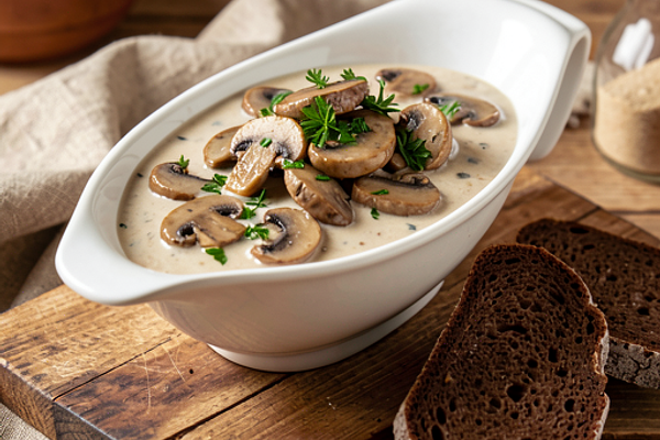 Sos z grzybów leśnych (tradycyjny, polski)