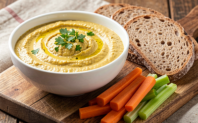 Dip z kalafiora z curry