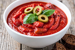 Tomato sauce with olives (Polish-modern)