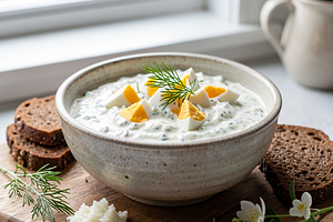 Horseradish sauce with egg