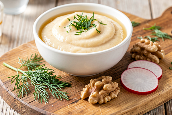 Sos z rzepy z miodem