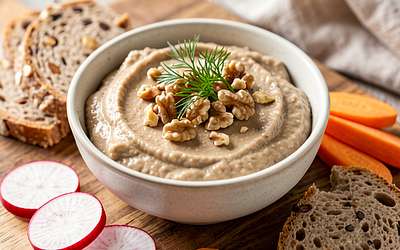 Walnut sauce (vegetarian dip)