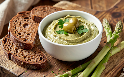 Olive dip with herbs (fusion)