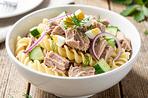 Pasta salad with tuna
