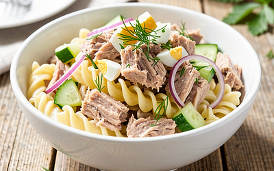 Pasta salad with tuna