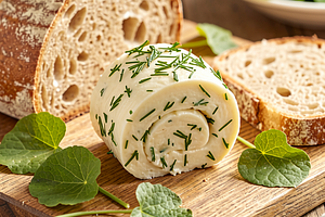 Garlic herb butter for Easter bread