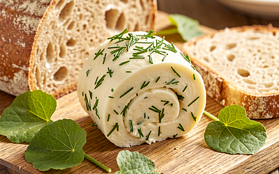 Garlic herb butter for Easter bread