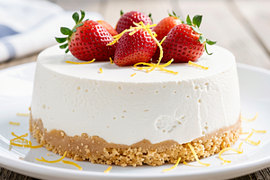 Cold Cheesecake with Yogurt