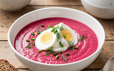 Chilled Young Beetroot Soup