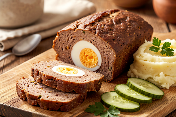 Pieczeń rzymska z jajkiem