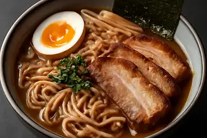 Miso ramen z chashu