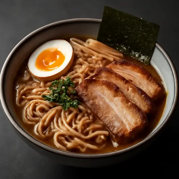 Miso ramen with chashu