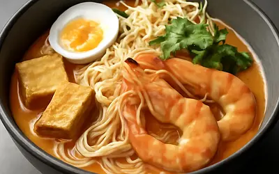Laksa singapurska