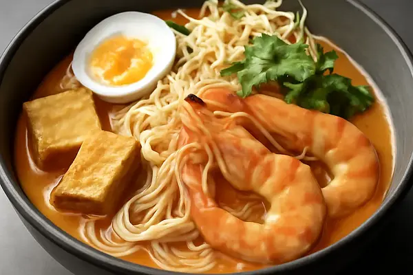Laksa singapurska