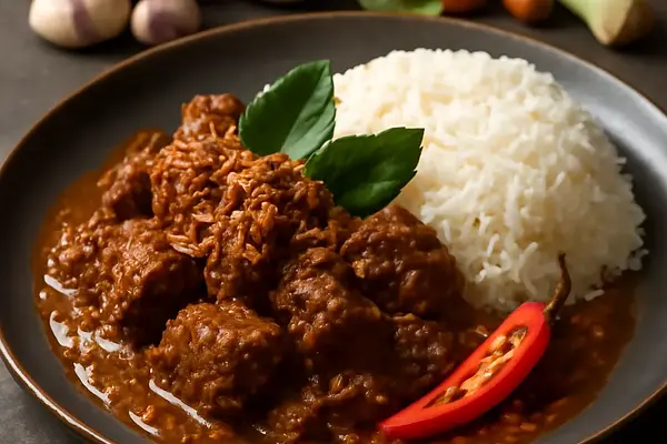 Rendang wołowe