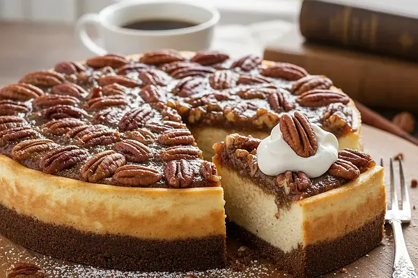 Sernik Orzechowy a'la Pecan Pie